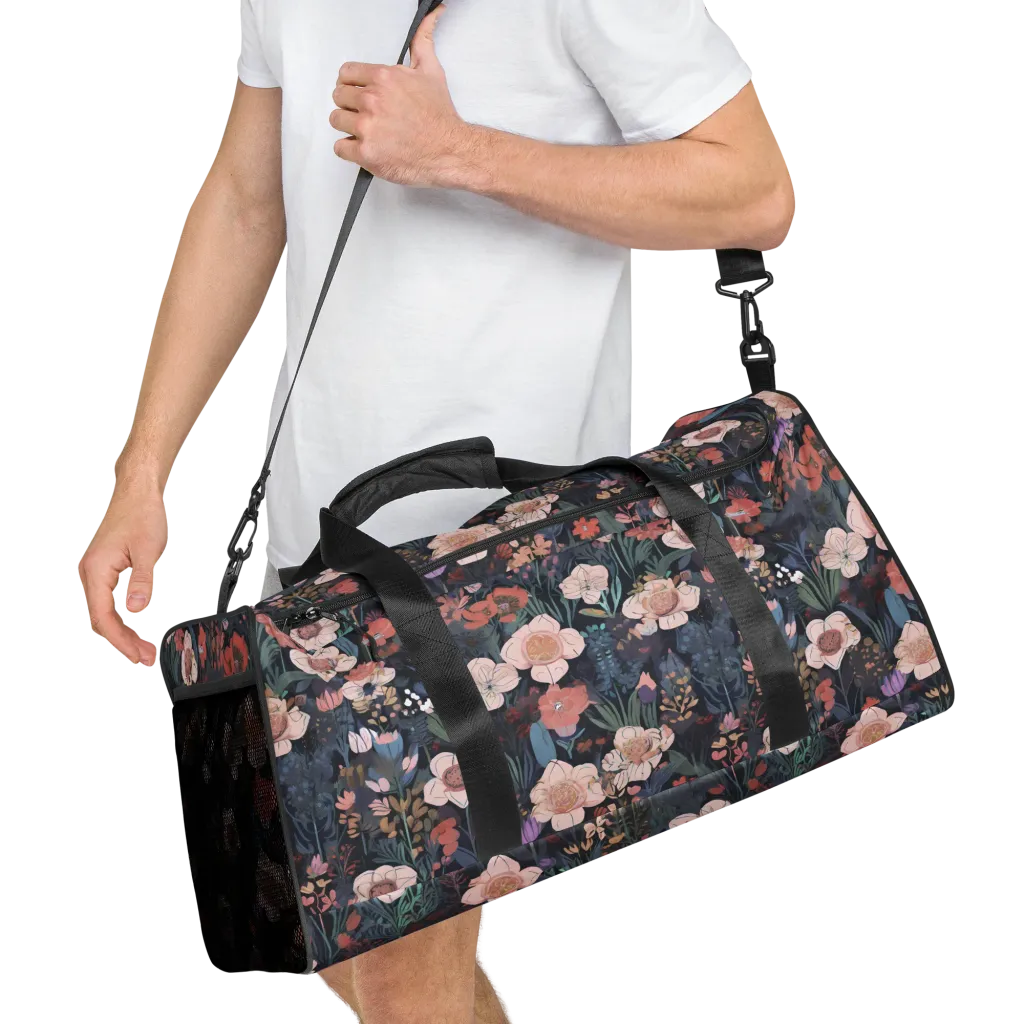 Midnight Conservatory on Duffle Bag — Right Front
