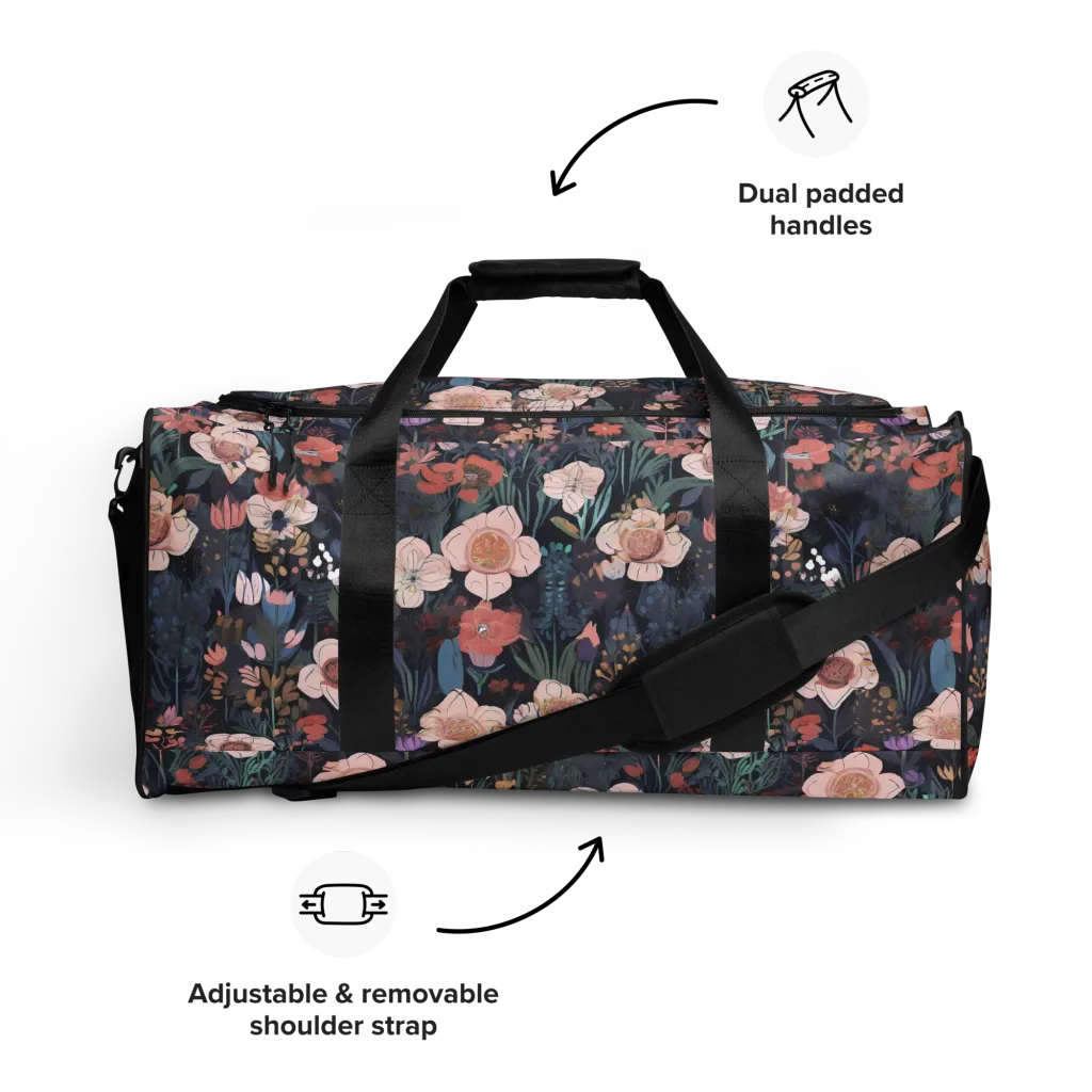 Midnight Conservatory on Duffle Bag — Front