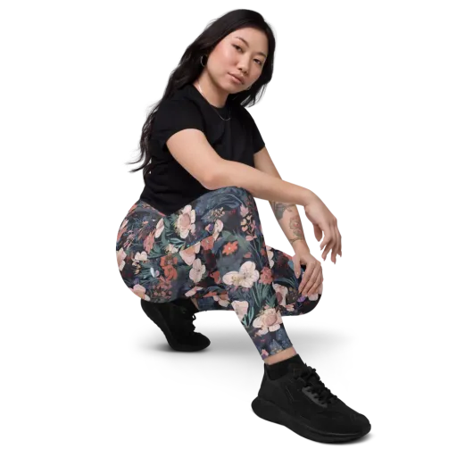 Midnight Conservatory on a Leggings with Pockets