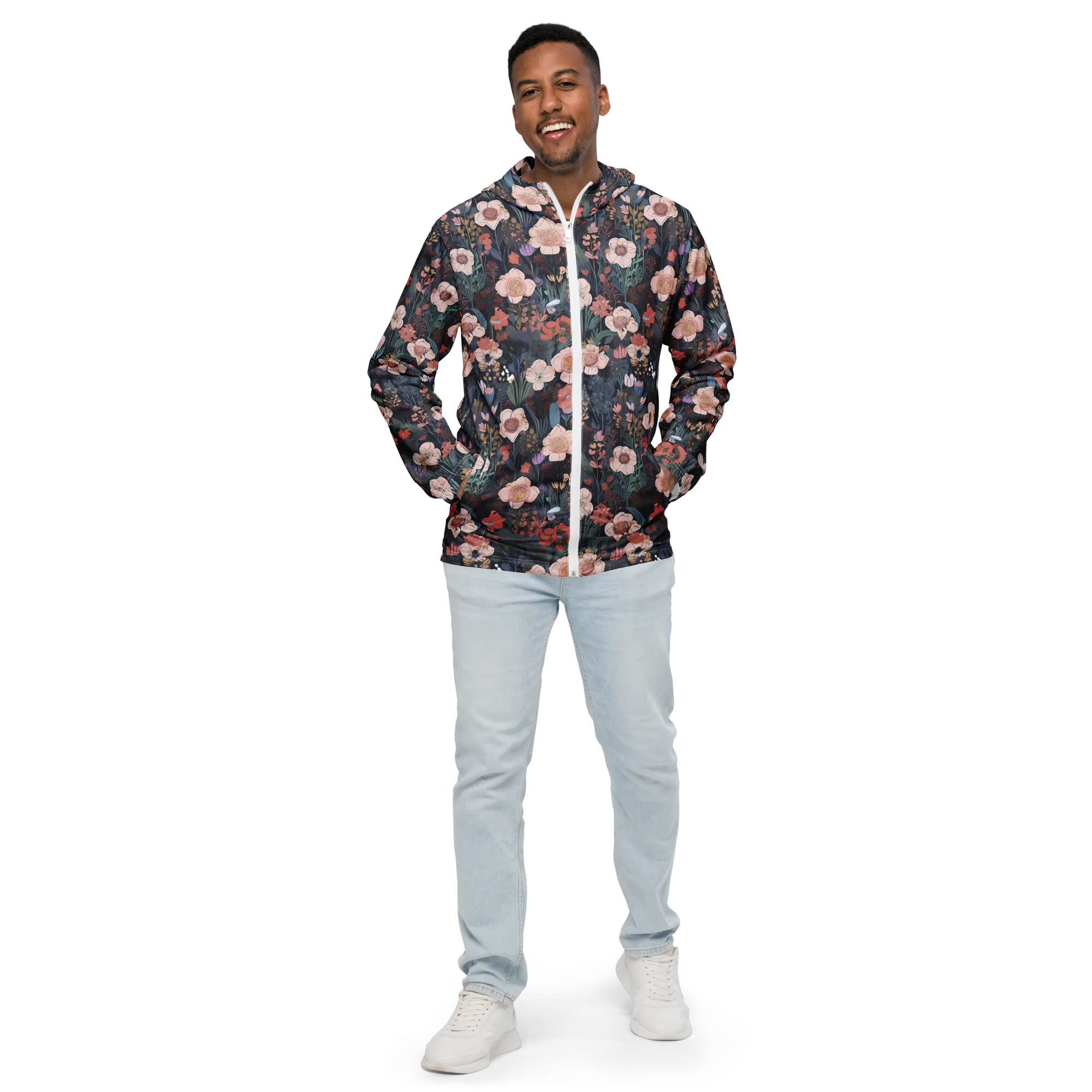 Midnight Conservatory on Men's Windbreaker — Front