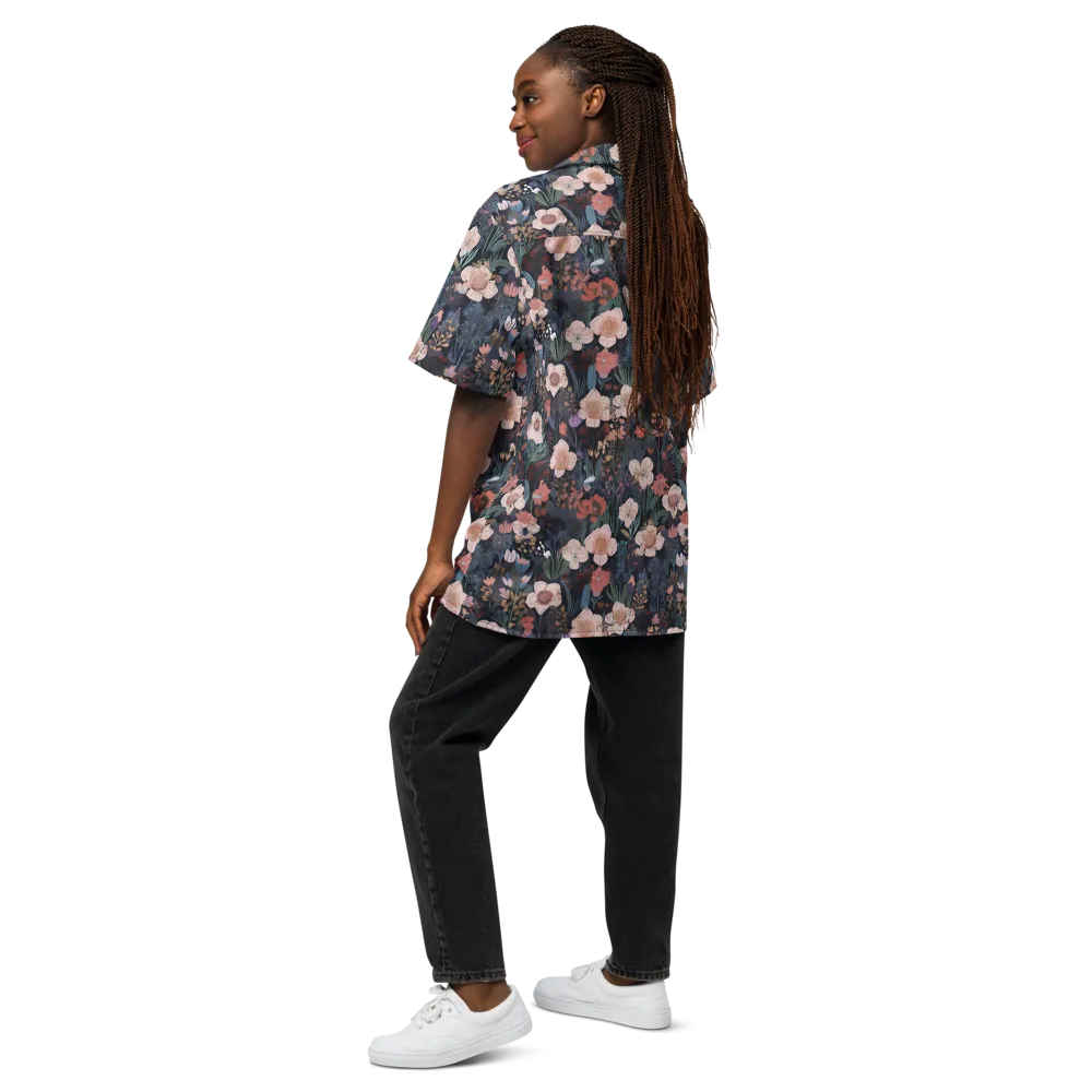 Midnight Conservatory on Button Shirt — Back