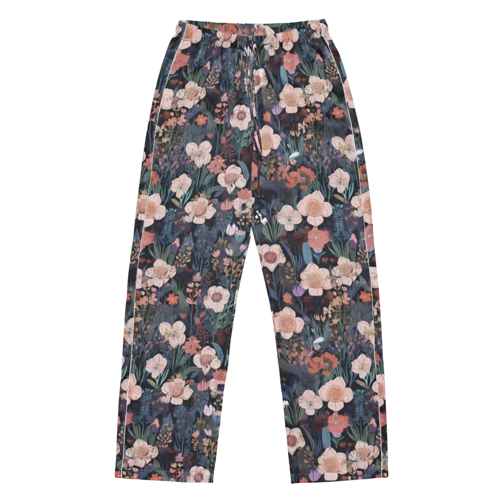 Midnight Conservatory on Women's Pajama Pants — Front