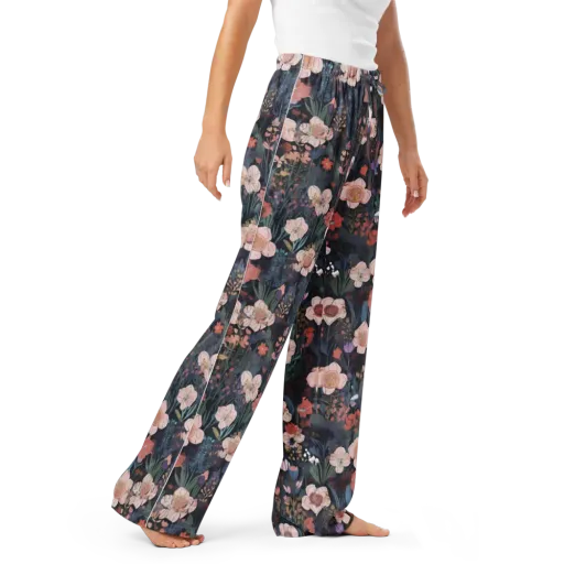 Midnight Conservatory on a Women's Pajama Pants
