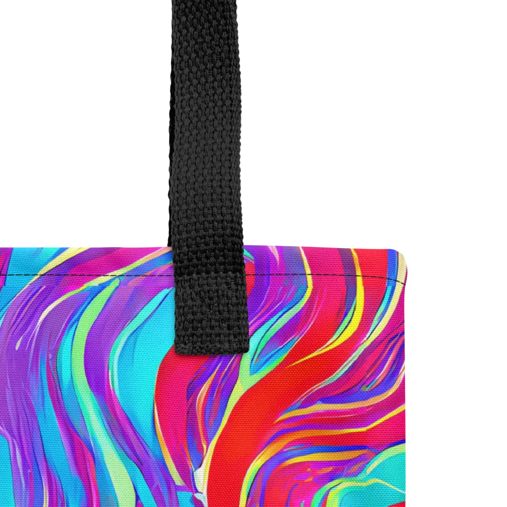 Rainbow Turbulence on Tote Bag — Product details