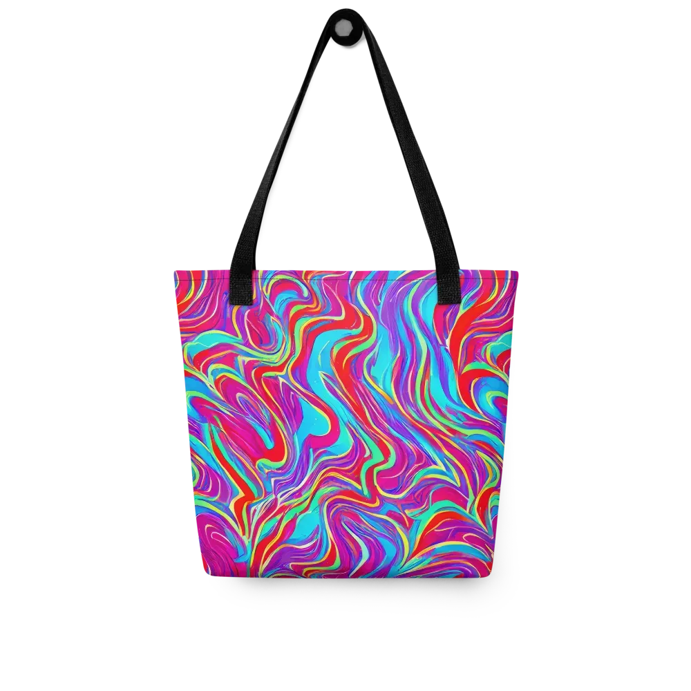 Rainbow Turbulence on Tote Bag — Front
