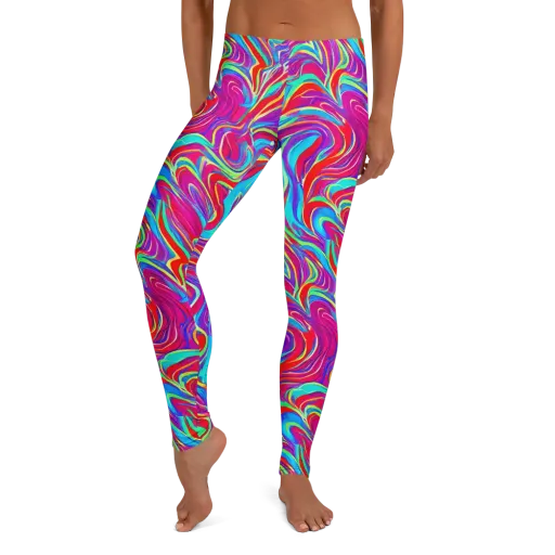Rainbow Turbulence on a Leggings