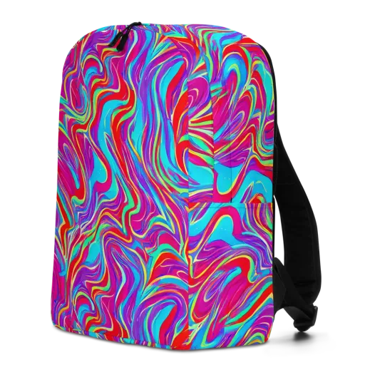 Rainbow Turbulence on a Minimalist Backpack
