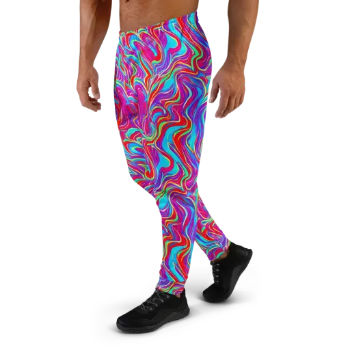 Rainbow Turbulence on a Men's Joggers