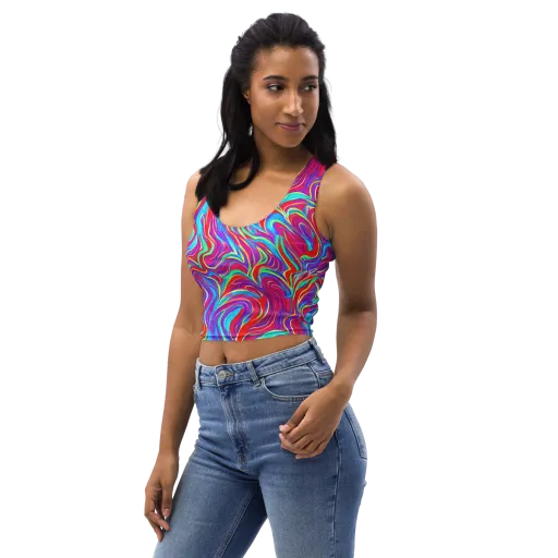 Rainbow Turbulence on a Crop Top
