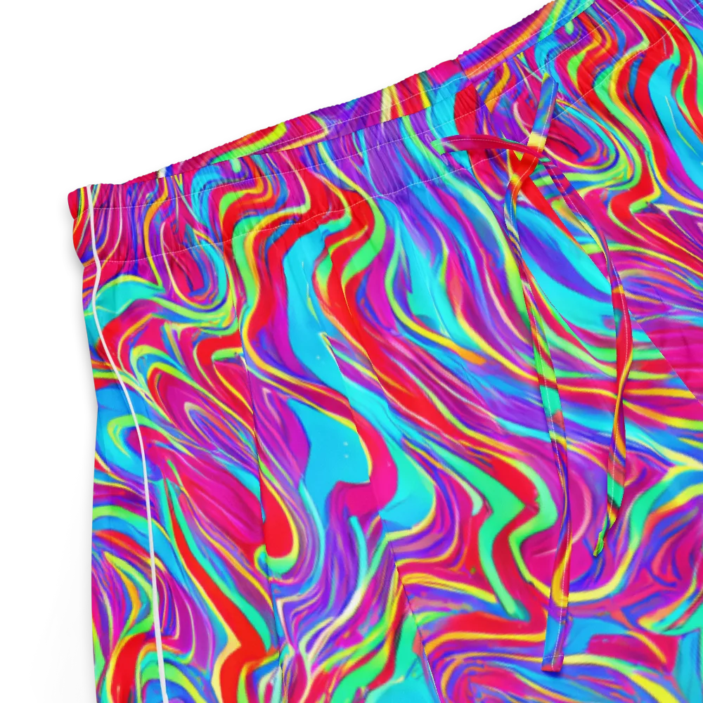 Rainbow Turbulence on Women's Pajama Shorts — Product details