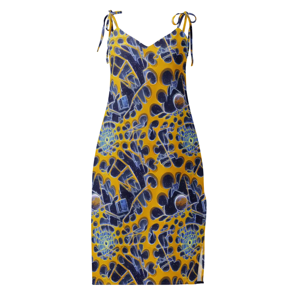 Astral Glass on Slip Dress — Front