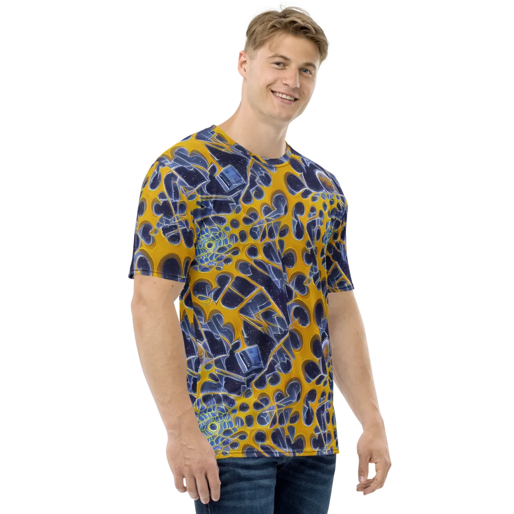 Astral Glass on Men's Crew Neck T-Shirt — Right