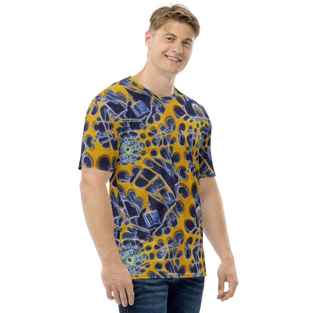 Astral Glass on Men's Crew Neck T-Shirt — Right