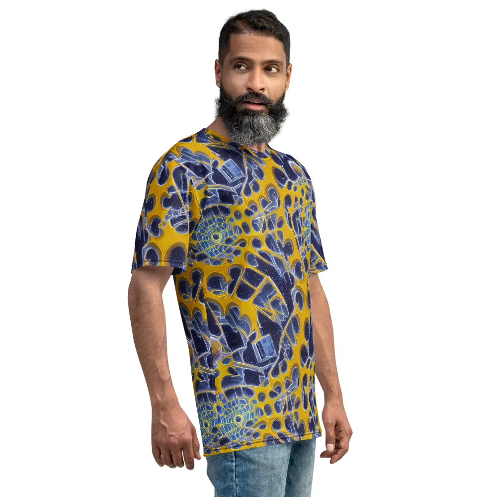 Astral Glass on Men's Crew Neck T-Shirt — Right