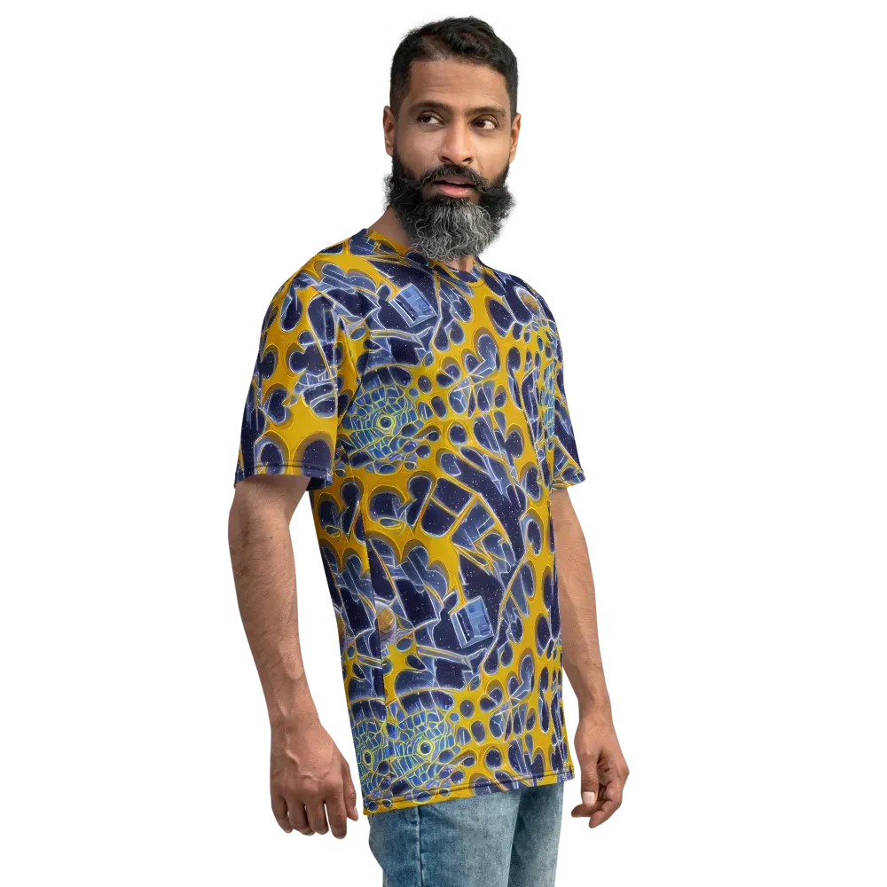 Astral Glass on Men's Crew Neck T-Shirt — Right