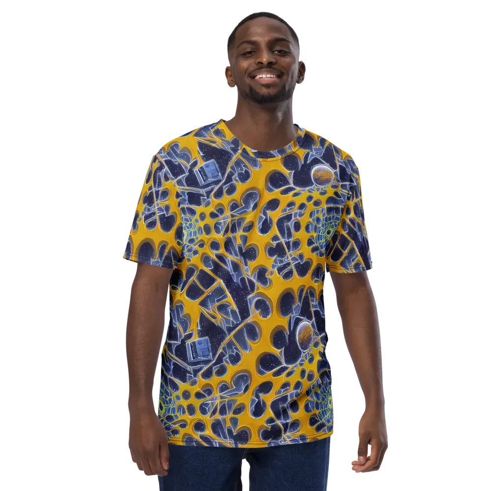 Astral Glass on Men's Crew Neck T-Shirt — Front