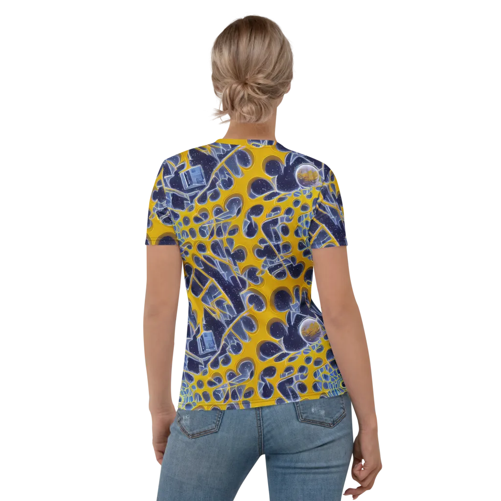 Astral Glass on Women's Crew Neck T-Shirt — Back