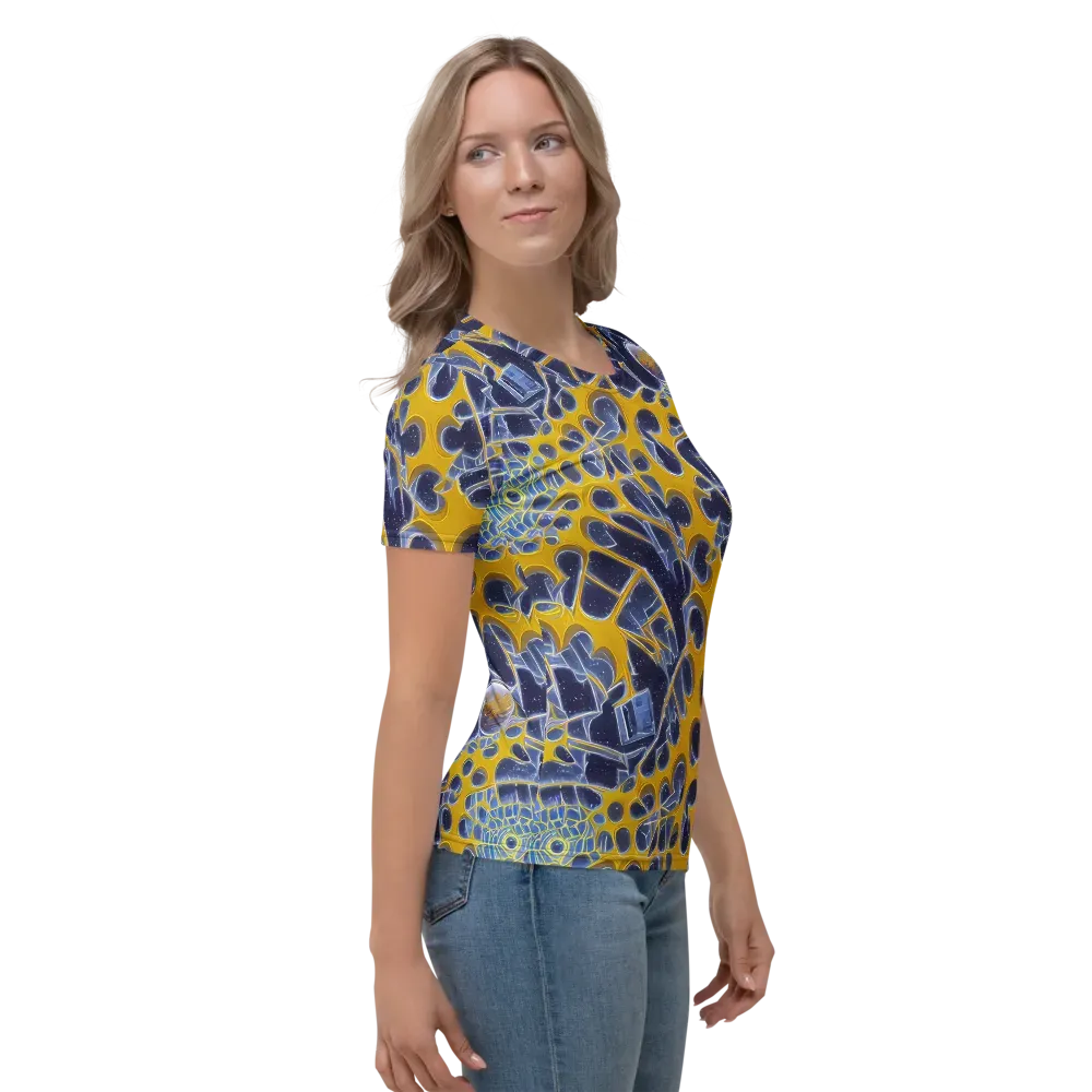 Astral Glass on Women's Crew Neck T-Shirt — Right