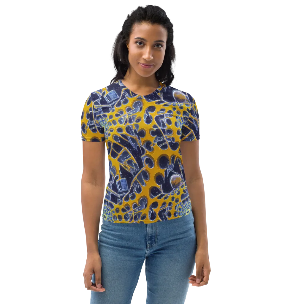 Astral Glass on Women's Crew Neck T-Shirt — Front