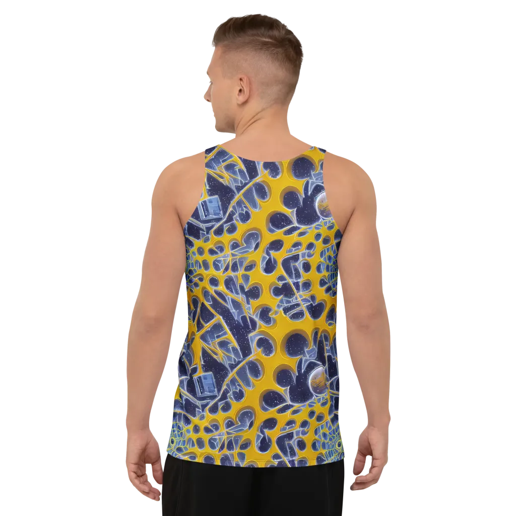 Astral Glass on Men's Tank Top — Back