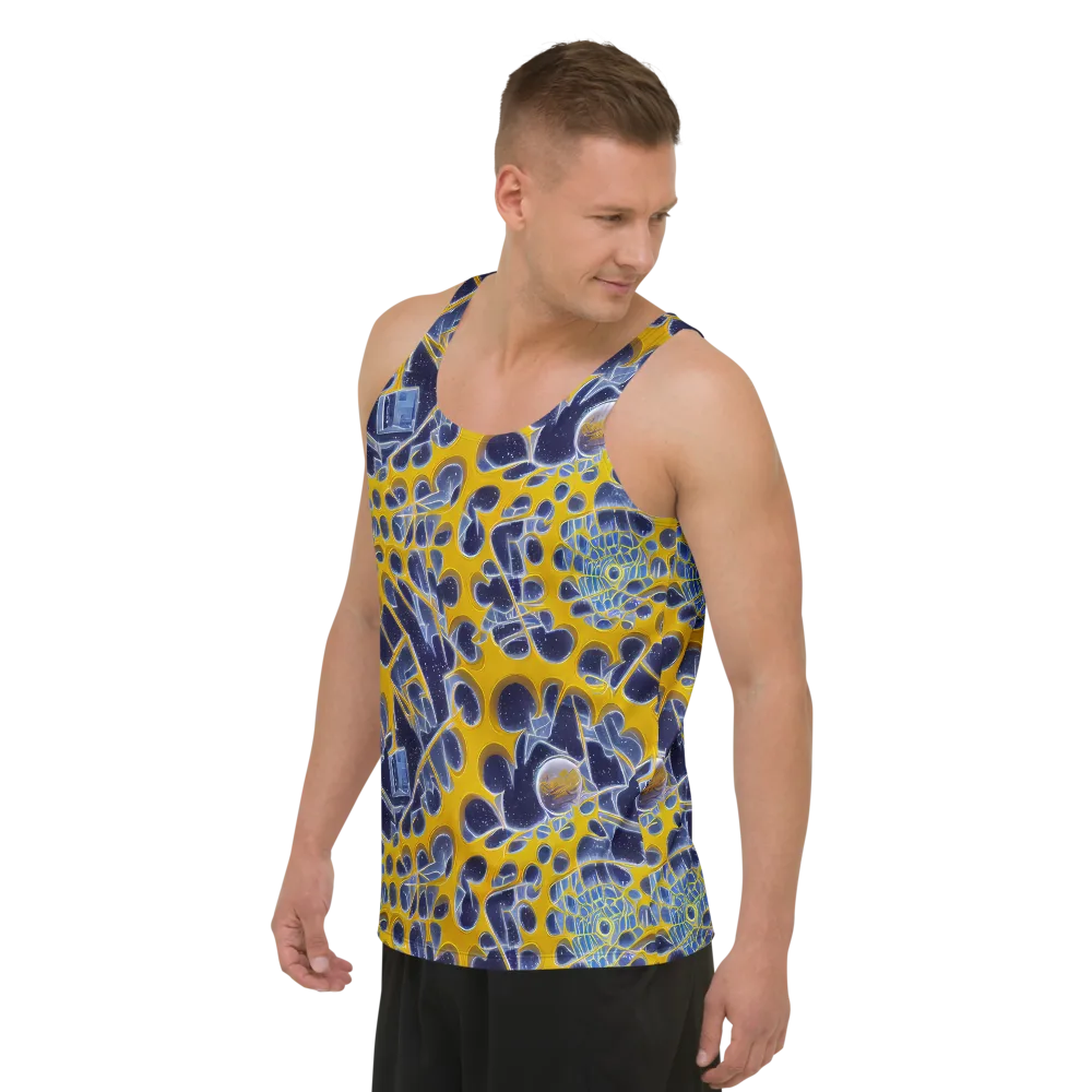 Astral Glass on Men's Tank Top — Left Front