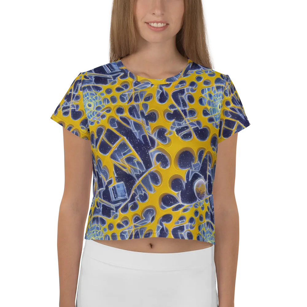 Astral Glass on Crop Tee — Front