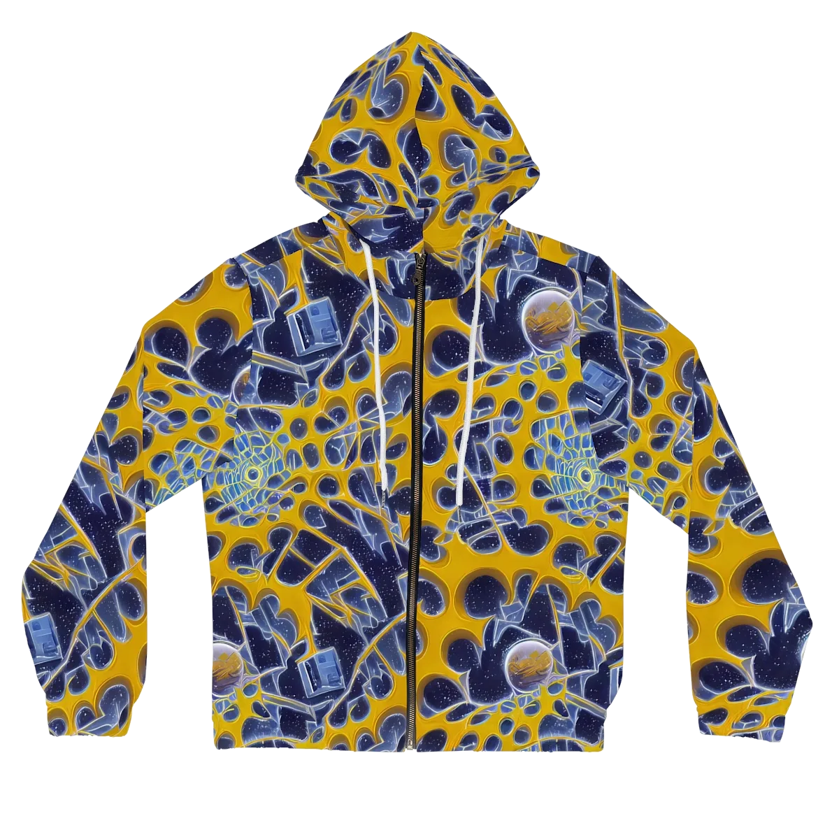 Astral Glass on Women's Full-Zip Hoodie — Front