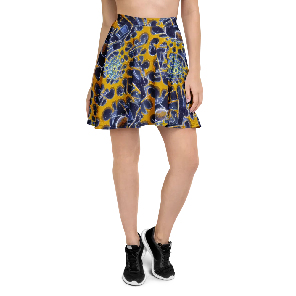 Astral Glass on Skater Skirt — Front