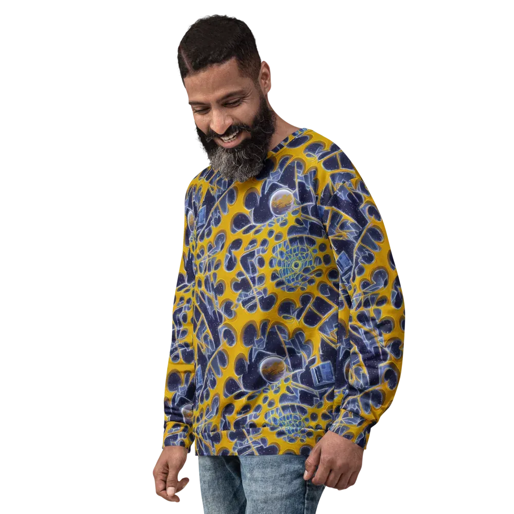 Astral Glass on Sweatshirt — Left Front