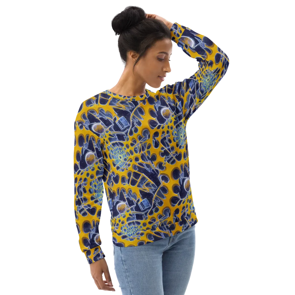 Astral Glass on Sweatshirt — Right Front