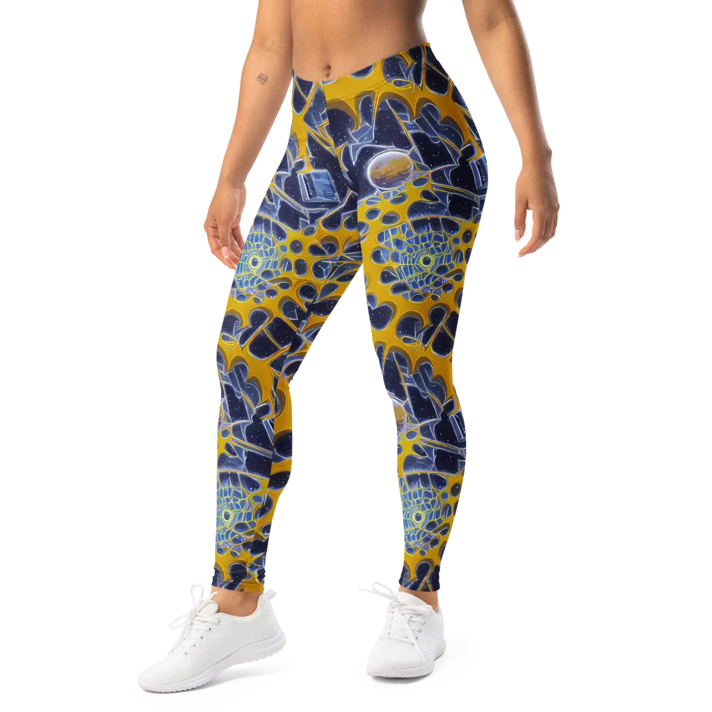 Astral Glass on Leggings — Left Front