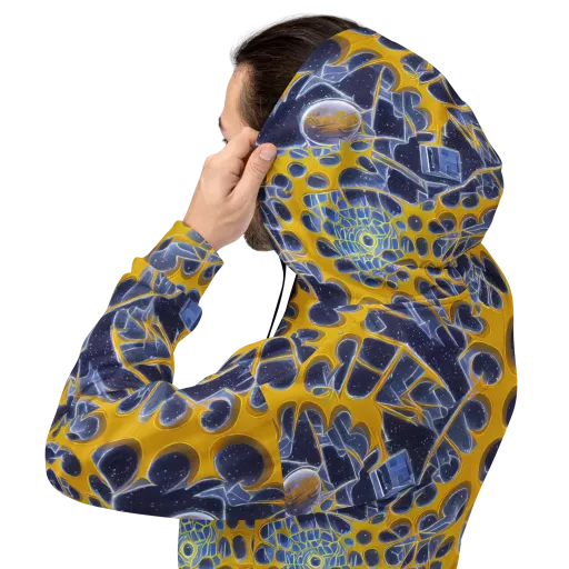 Astral Glass on a Hoodie