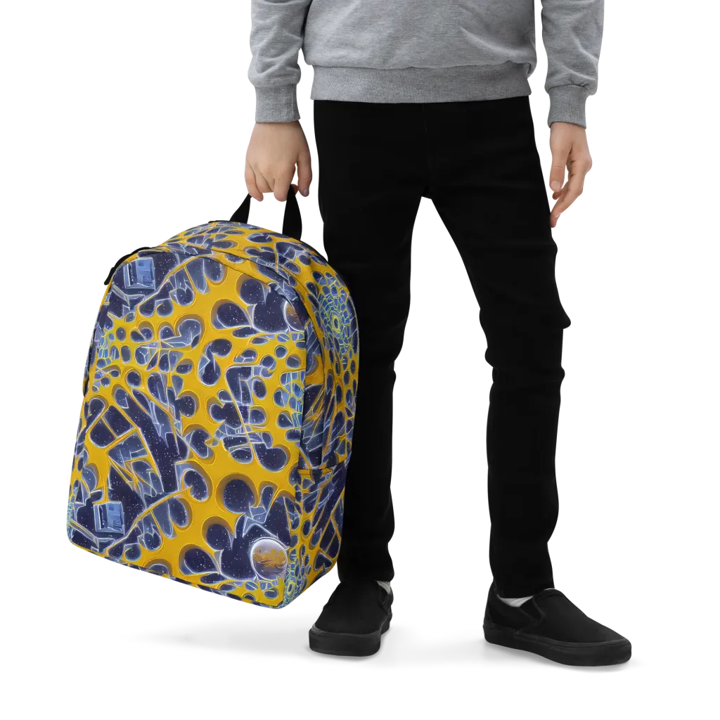 Astral Glass on Minimalist Backpack — Zoomed-in