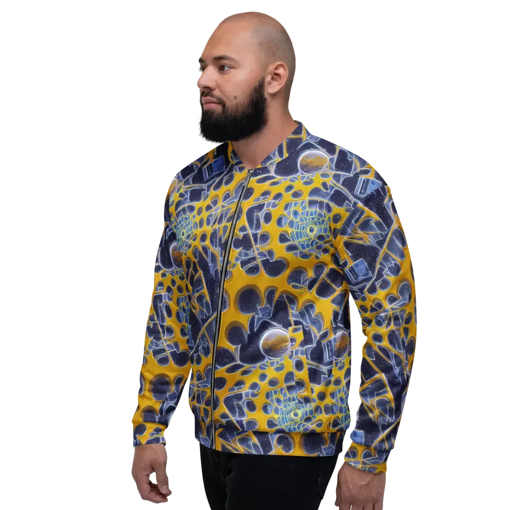Astral Glass on Bomber Jacket — Left