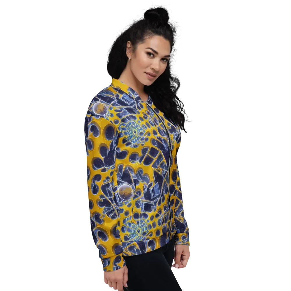 Astral Glass on Bomber Jacket — Right