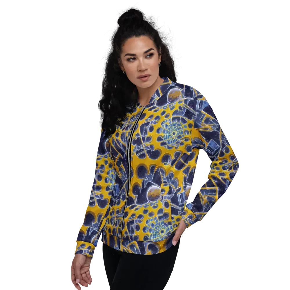 Astral Glass on Bomber Jacket — Left
