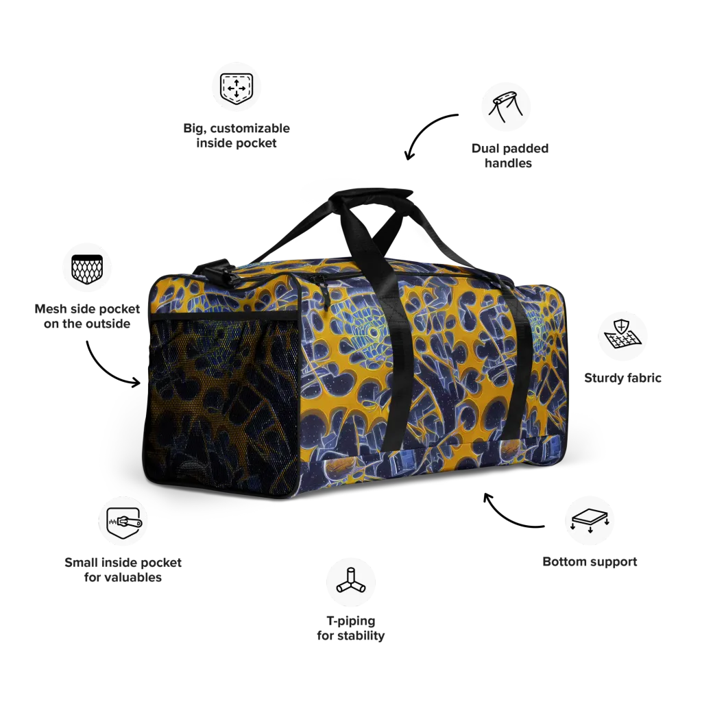 Astral Glass on Duffle Bag — Right Front