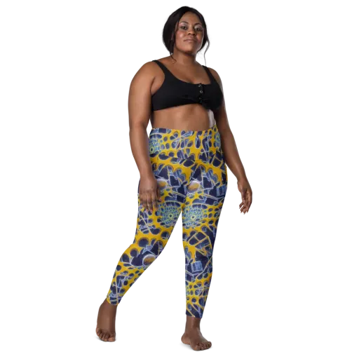 Astral Glass on a Leggings with Pockets
