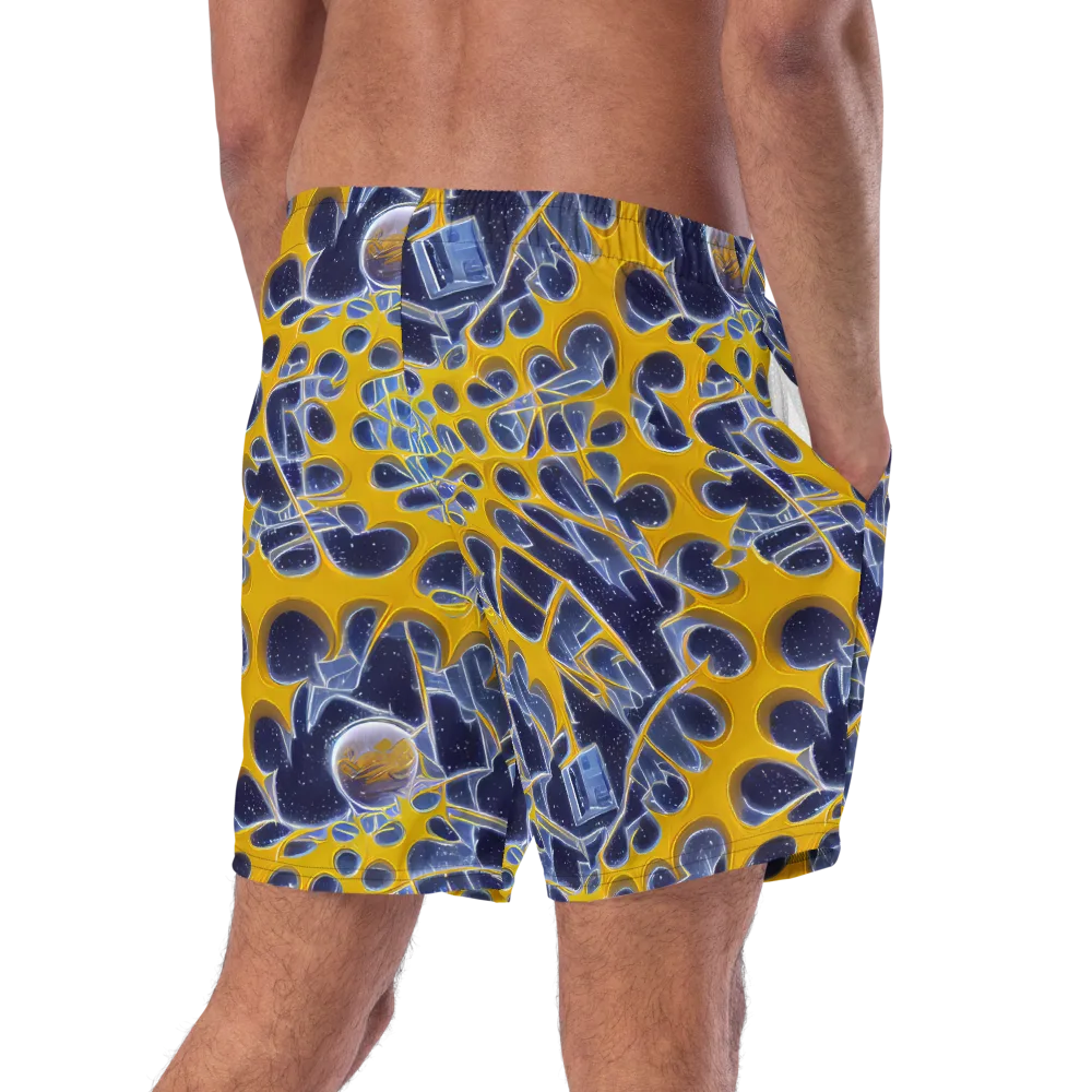Astral Glass on Swim Trunks — Right Back