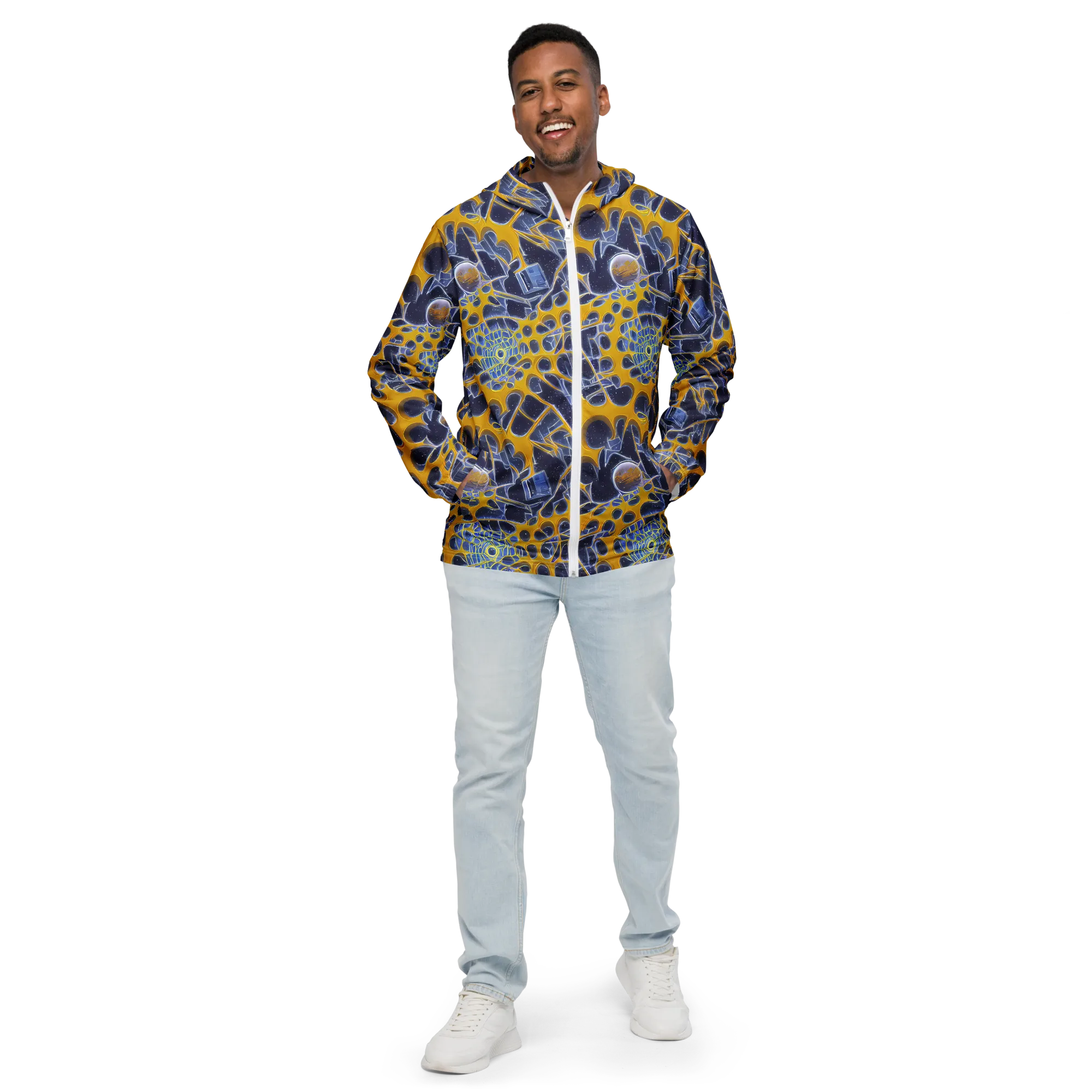 Astral Glass on Men's Windbreaker — Front
