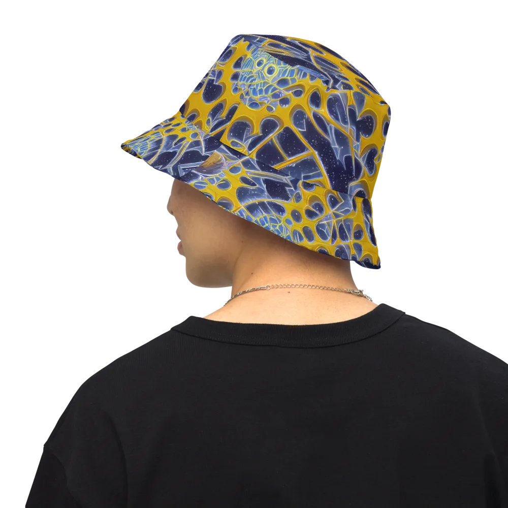 Astral Glass on Reversible Bucket Hat — Back Inside
