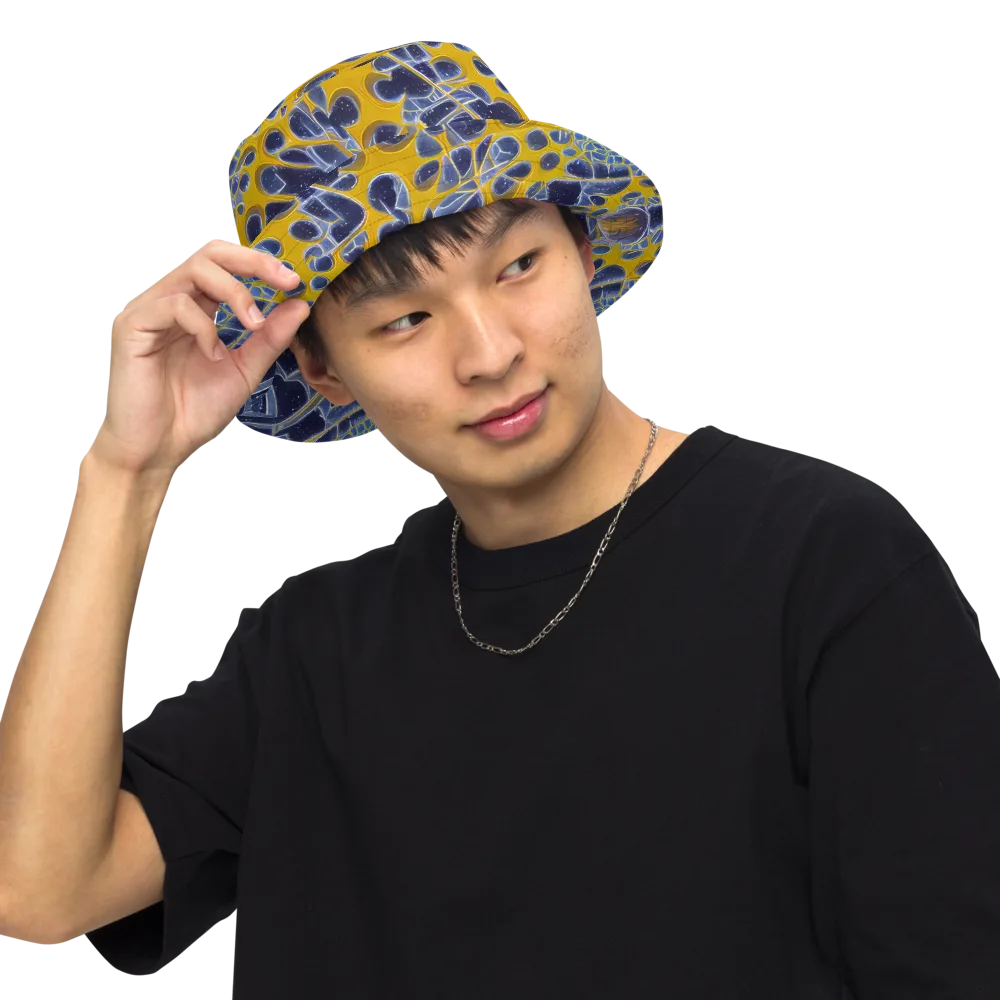 Astral Glass on Reversible Bucket Hat — Front Inside