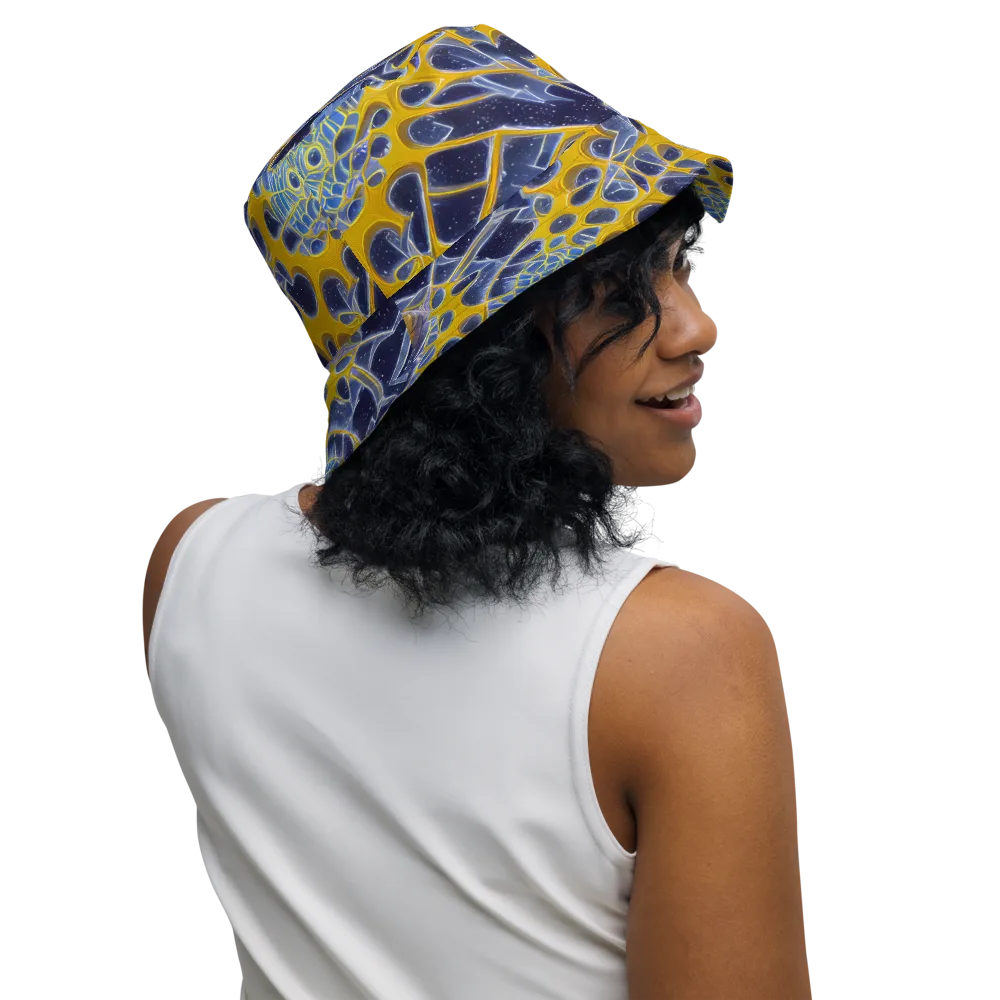 Astral Glass on Reversible Bucket Hat — Right Outside