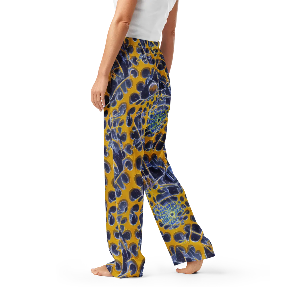 Astral Glass on Women's Pajama Pants — Left