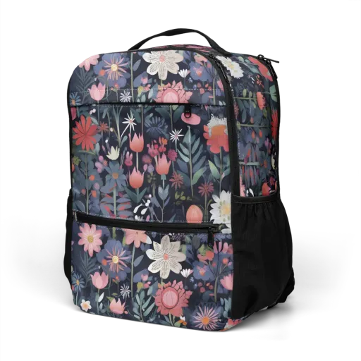 Twilight Bloom on a Utility Backpack
