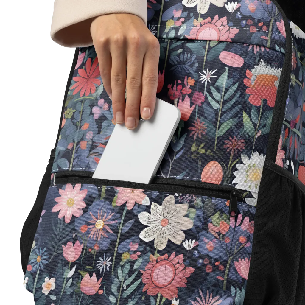 Twilight Bloom on Utility Backpack — Product details