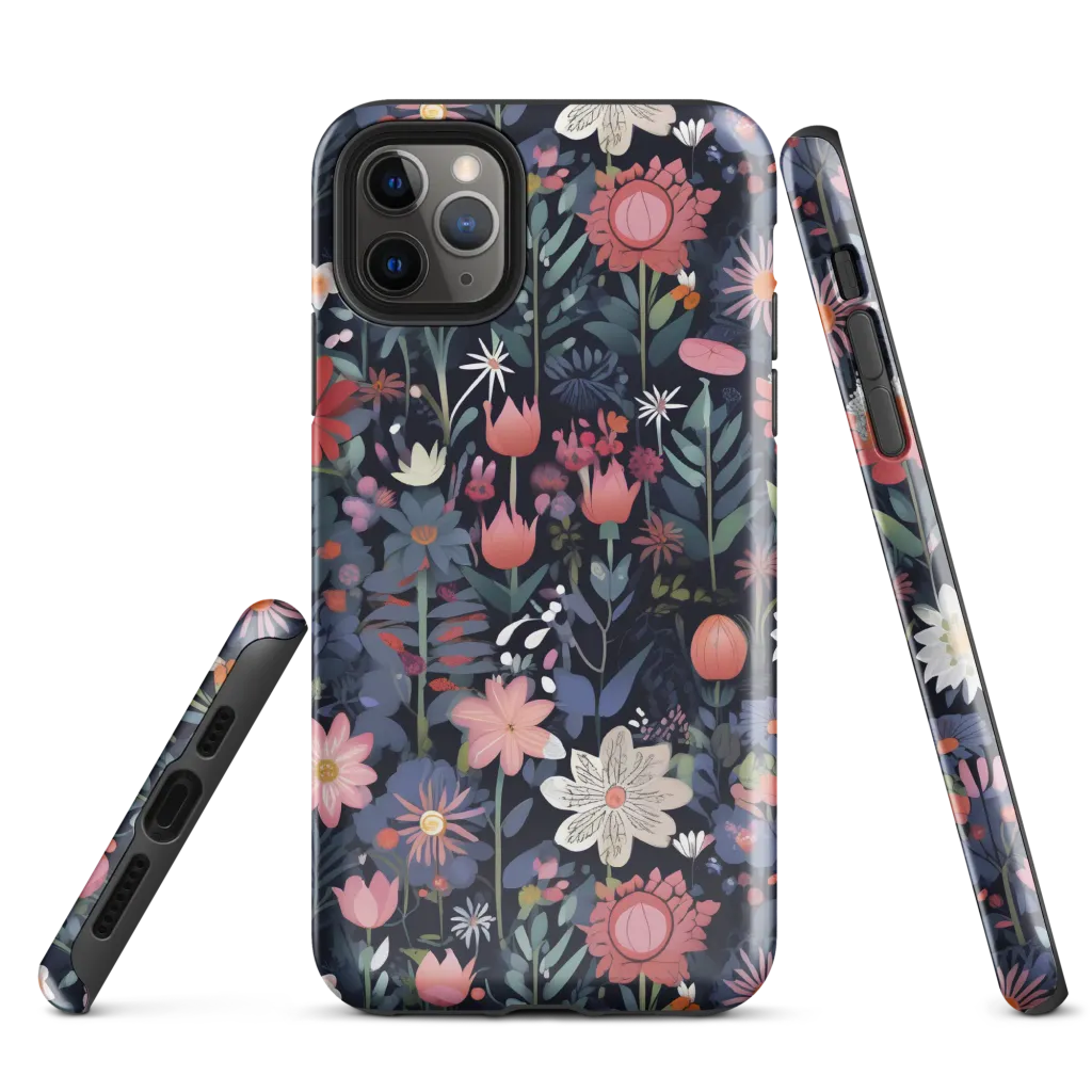 Twilight Bloom on Tough Case for iPhone® — Front
