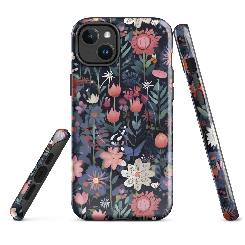 Twilight Bloom on MagSafe Tough Case for iPhone® — Front
