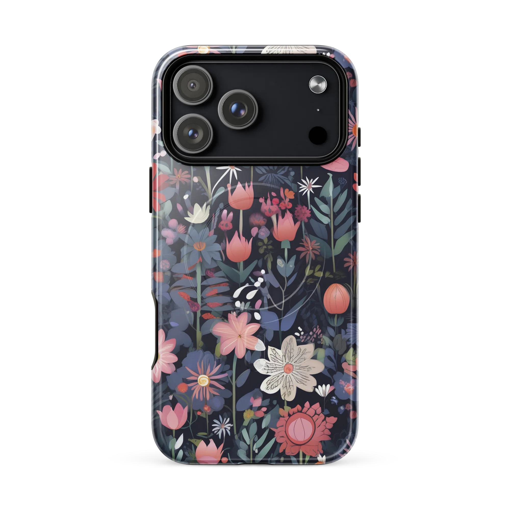 Twilight Bloom on MagSafe Tough Case for iPhone® — Front