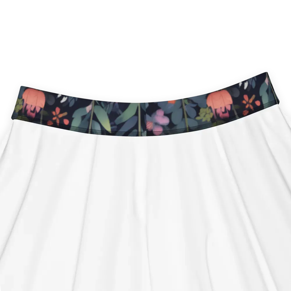 Twilight Bloom on Skater Skirt — Product details